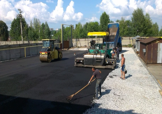 Устройство автодорог в Скоропусковском и Сергиево-Посадском районе